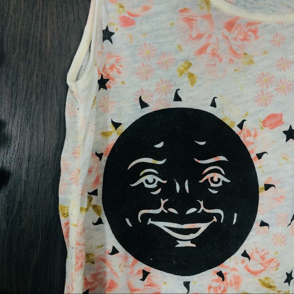 _🌸5/$25🌸Mighty Fine Floral Printed Sleeveless Top Small - Picture 6 of 13